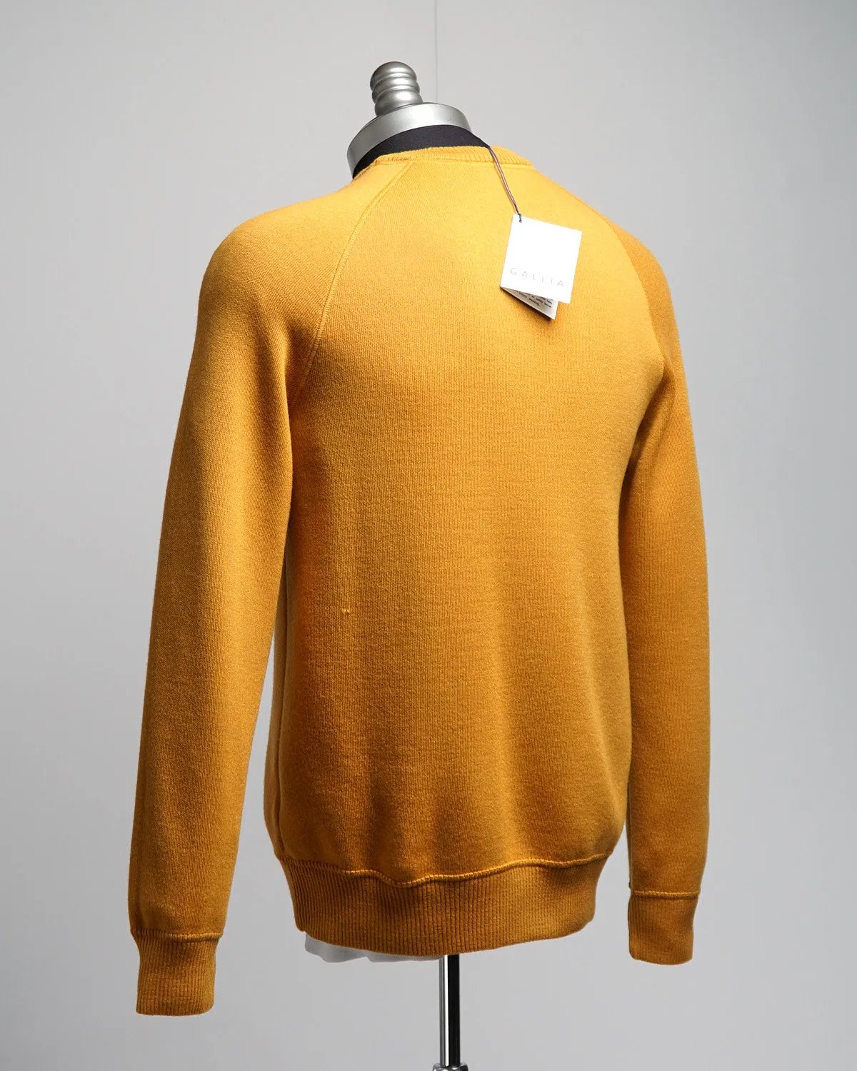 100% Worsted Merino Wool Crewneck Sweater