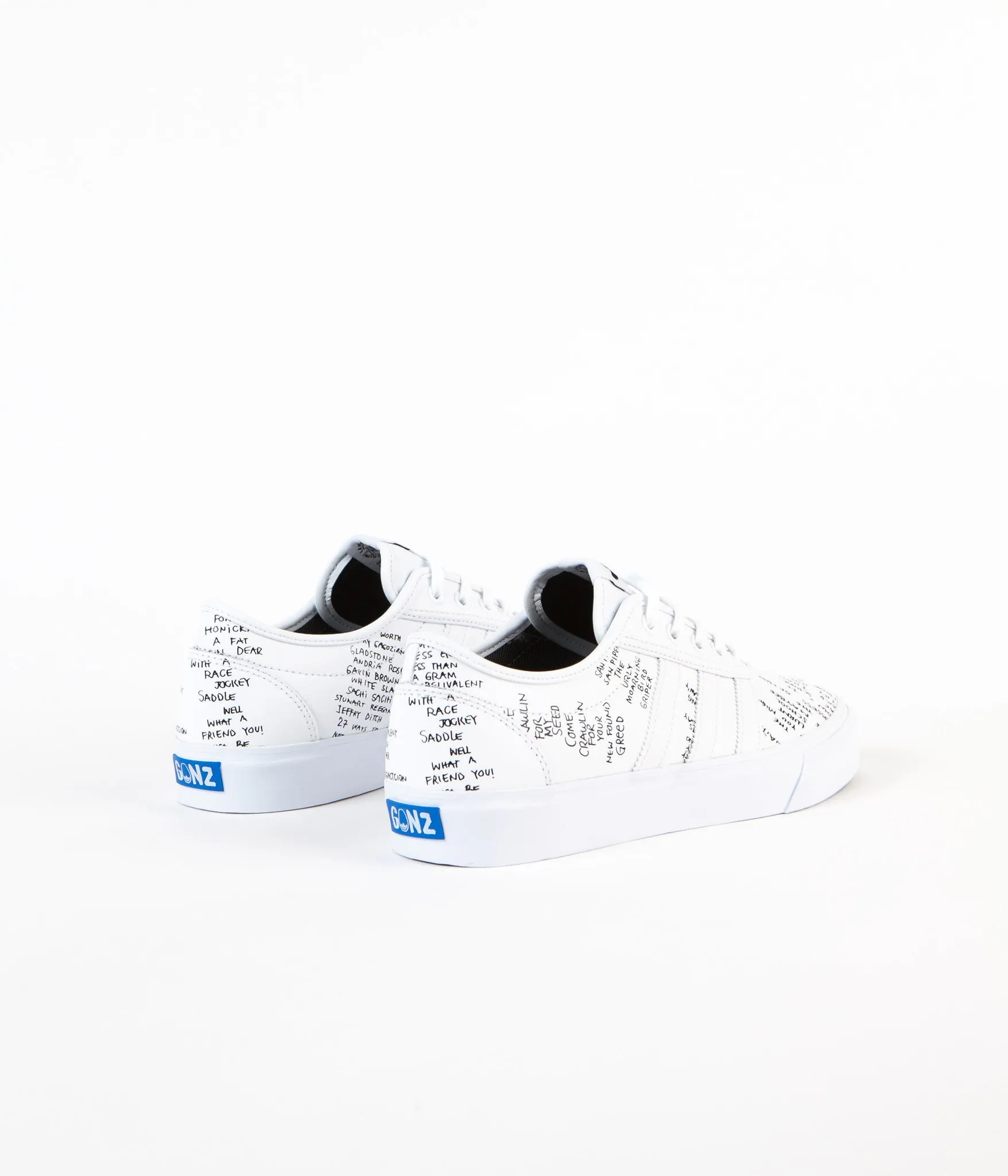 Adidas Adi-Ease Classified Shoes - White / Core Black / Bluebird