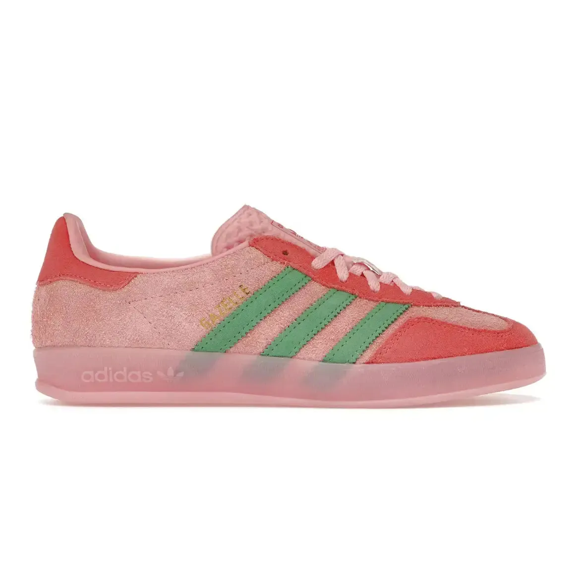 Adidas Gazelle Indoor Semi Pink Spark Preloved Scarlet