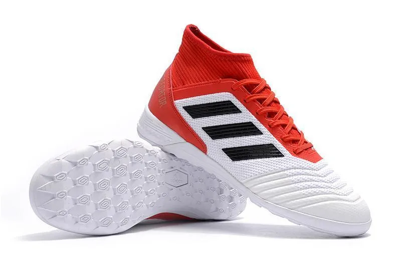 Adidas Predator Tango 18  TF Cleats Red/White/Black