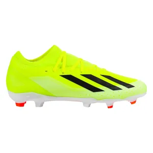 adidas X CrazyFast League FG Firm Ground Soccer Cleat - Solar Yellow/Core Black/White