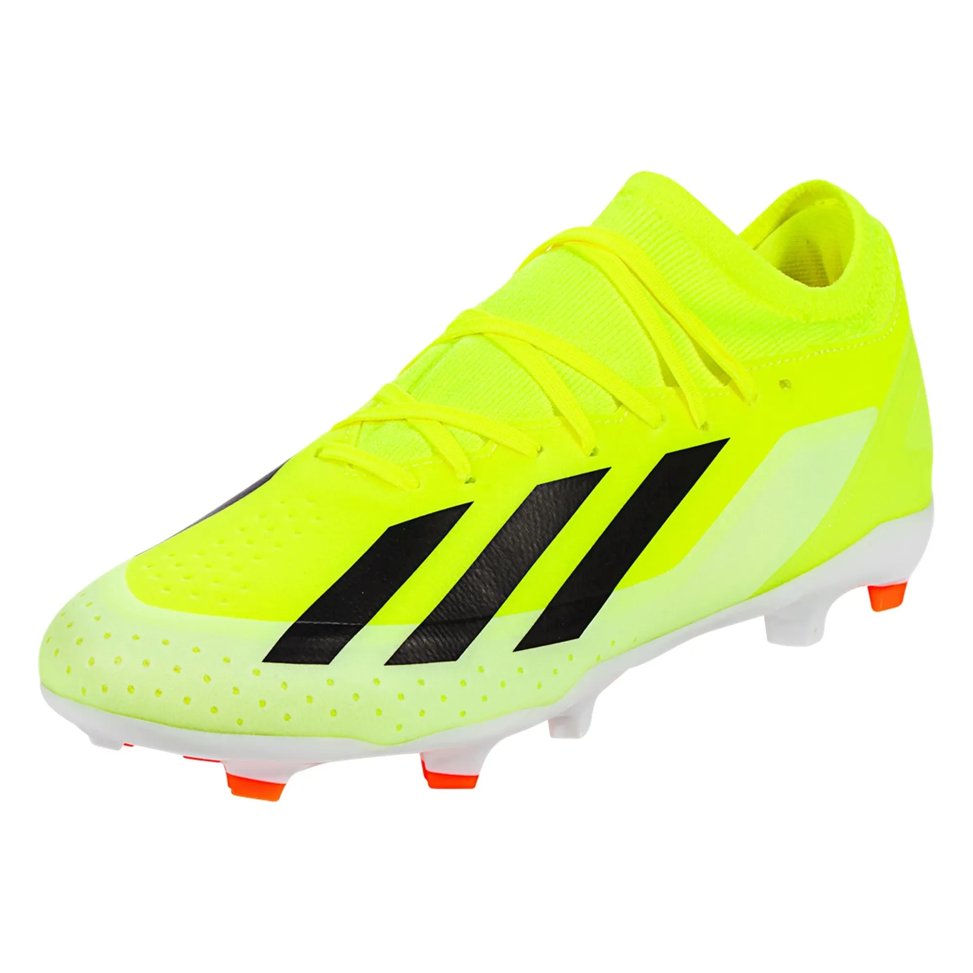 adidas X CrazyFast League FG Firm Ground Soccer Cleat - Solar Yellow/Core Black/White