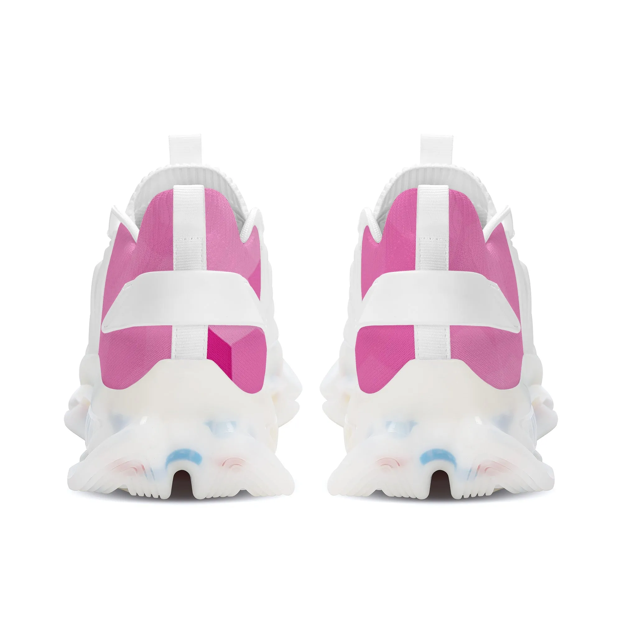 Air Max React Sneakers - White/Pink