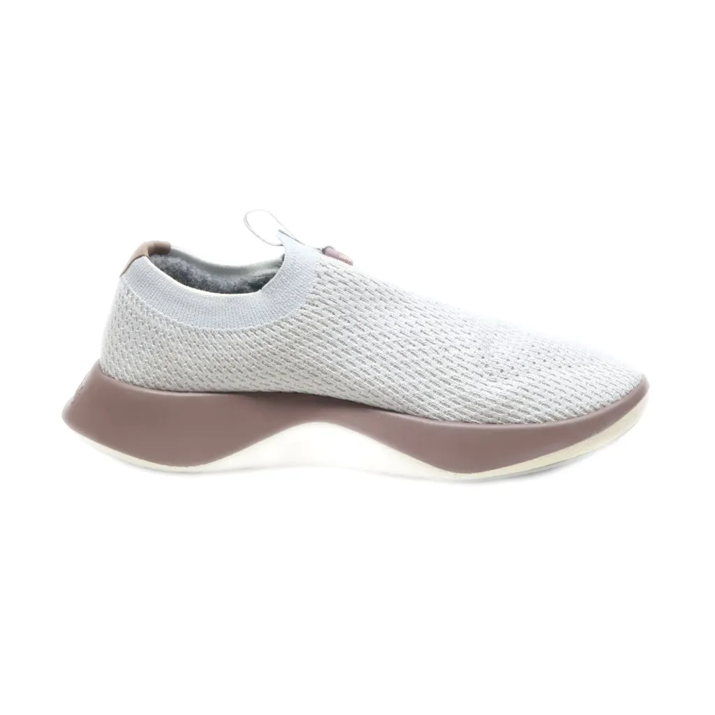 Allbirds Tree Dasher Low-Top Sneakers Fabric Grey Colour For Women