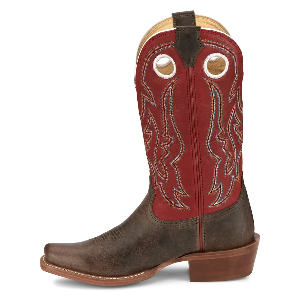 Ante Up Medium Square Toe Cowboy Boots