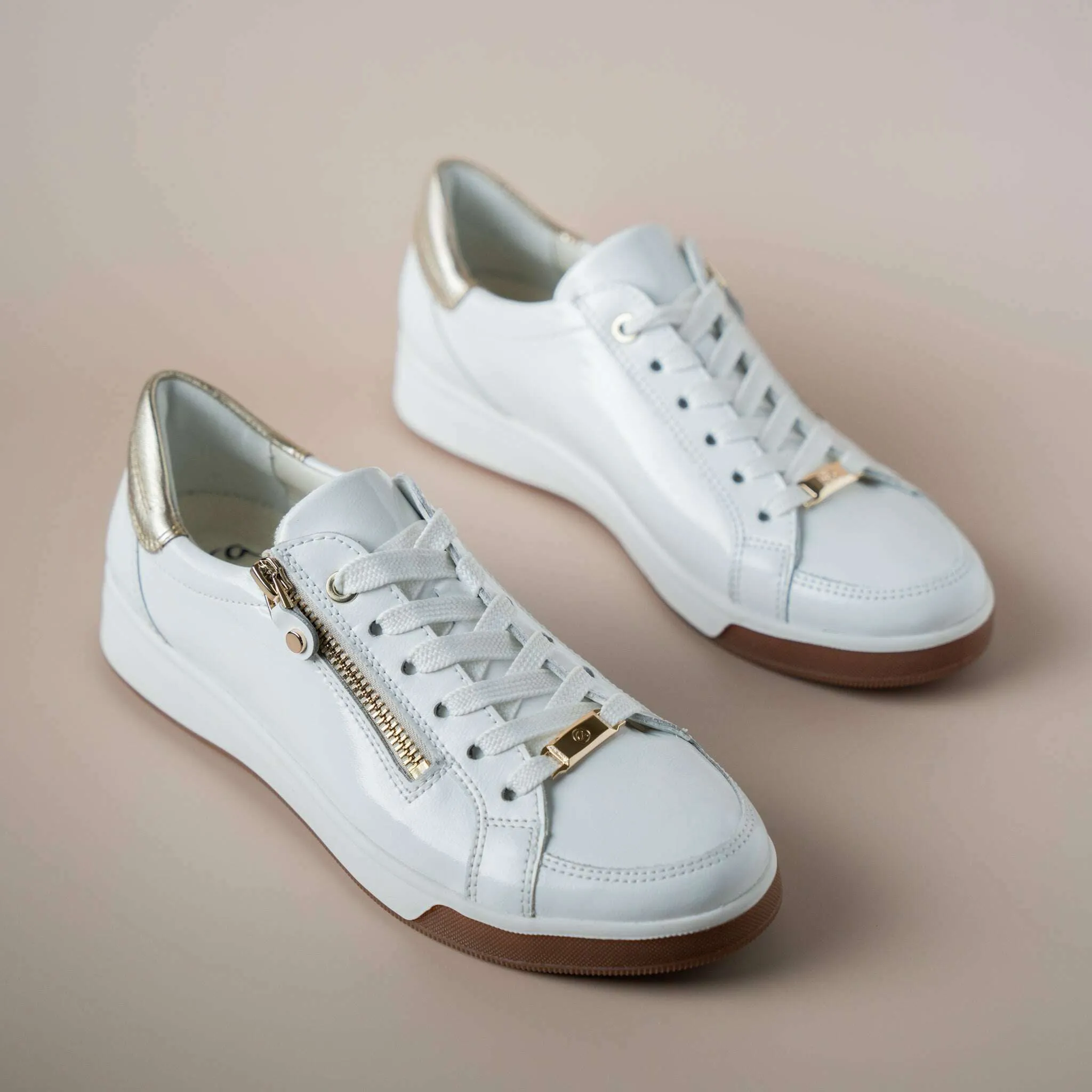 Ara - 34432-83 - Rei Low - White Patent