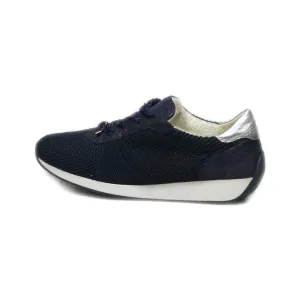 Ara Fusion Low-Top Sneakers Fabric Blue Colour For Women