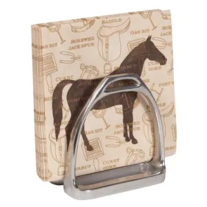 Arthur Court Stirrup Napkin holder 134H12 SS21