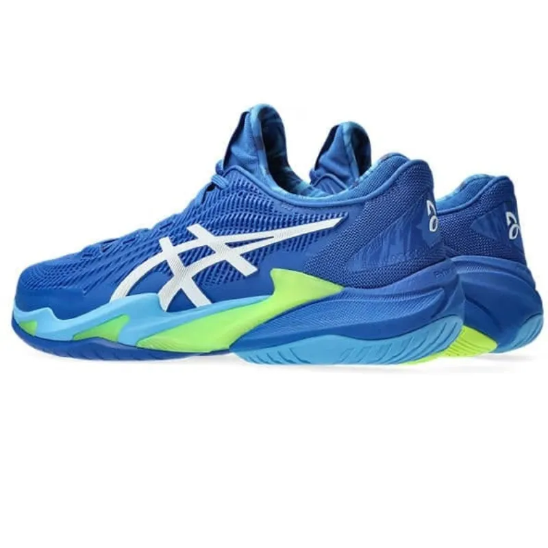 Asics Court FF 3 Novak Mens Tennis Shoes  - Tuna Blue/White