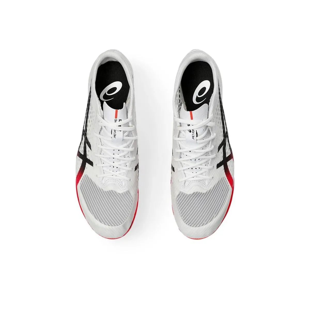 Asics Metaspeed MD White Red SS24 Shoes