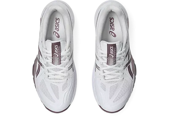 Asics Power Break FF White/Dusty Mauve Court Shoe