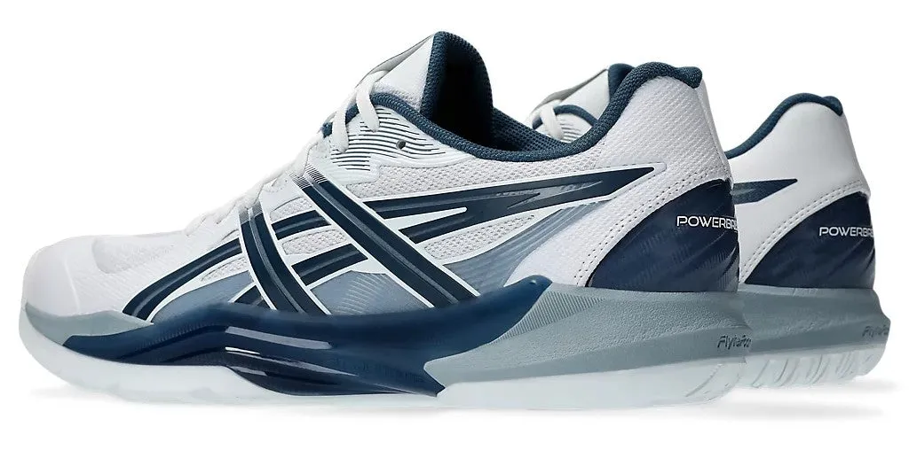 Asics Power Break FF White/Vintage Indigo Men's Court Shoe