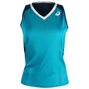 Asics Women's Match Actibreeze Tank - Teal Blue