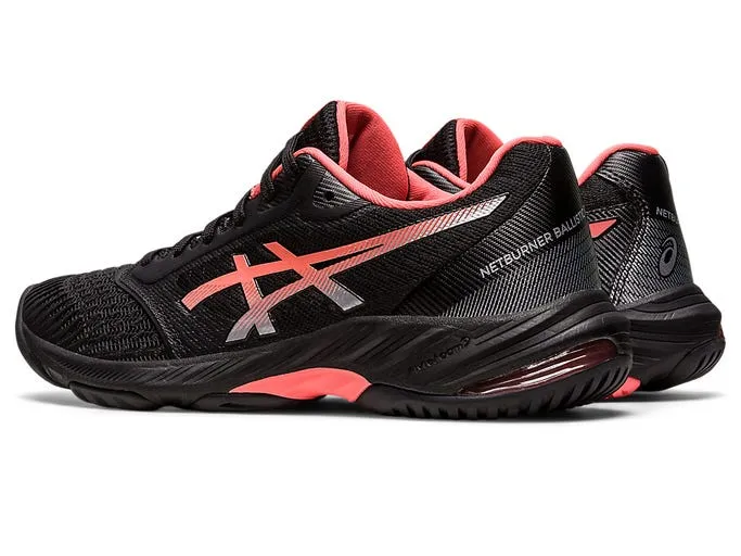 Asics Womens Netburner Ballistic FF 3 - Black/Papaya