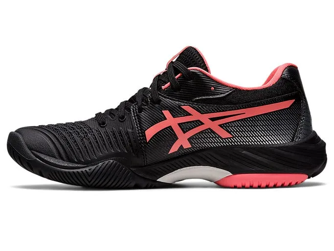 Asics Womens Netburner Ballistic FF 3 - Black/Papaya