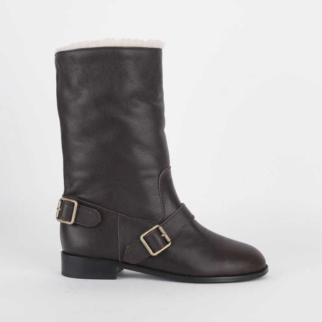 ASNOW - faux fur boots