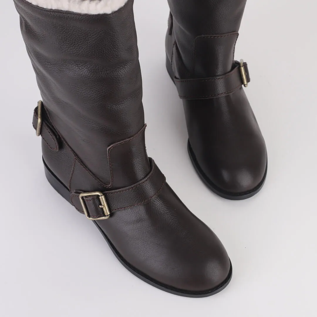 ASNOW - faux fur boots