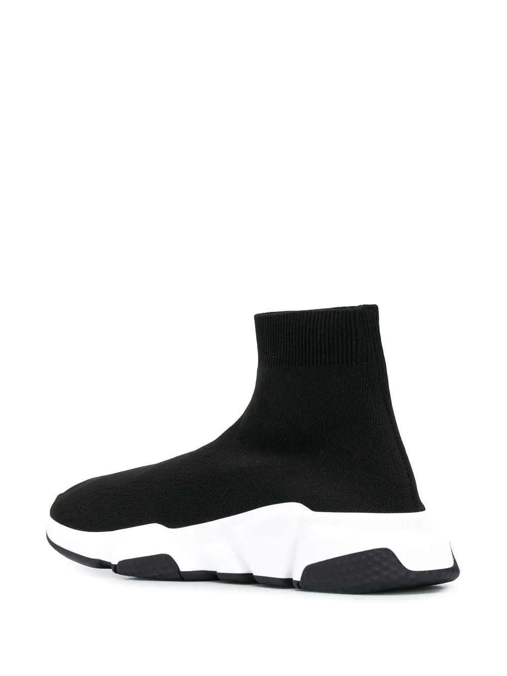 BALENCIAGA Ultra-Flexible Black & White Sneakers with No Memory Technology