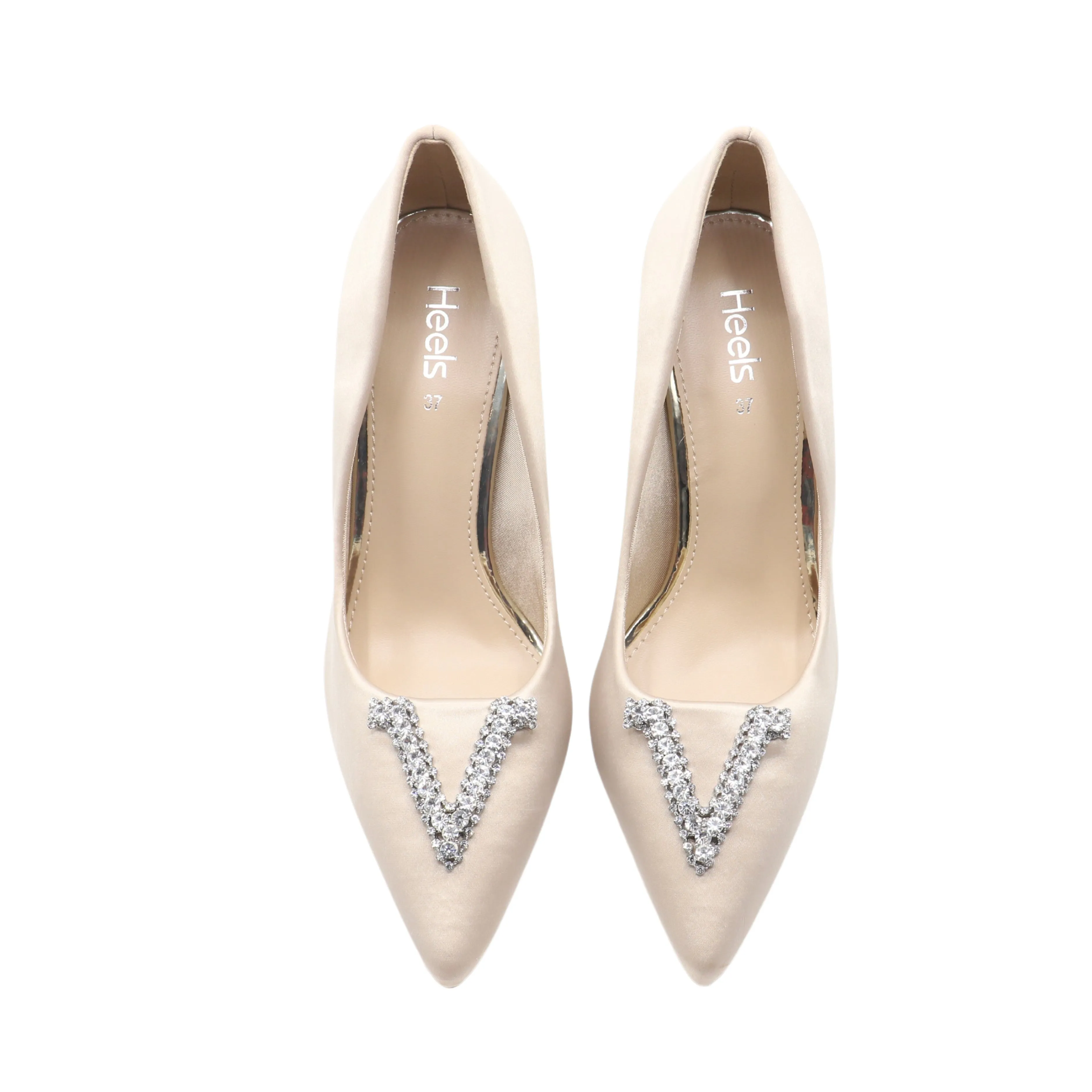 Beige Formal Court Shoes L00850015