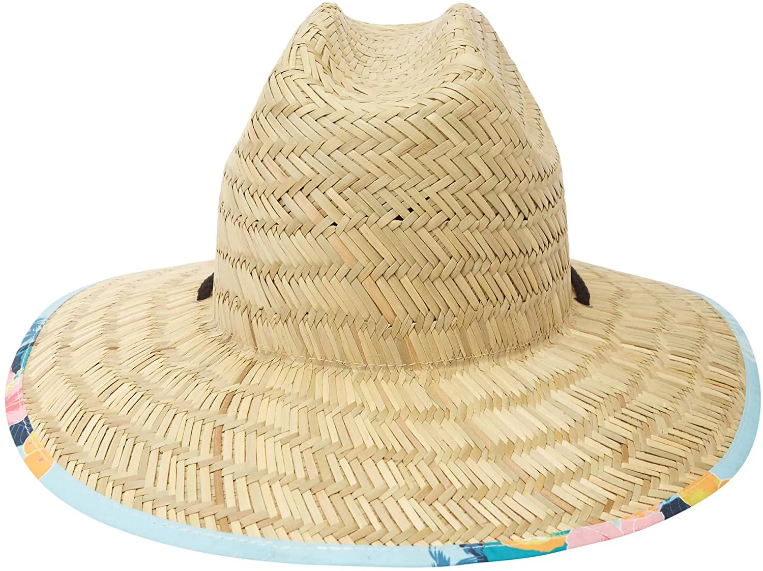 Billabong Men's Classic Printed Straw Lifeguard Hat