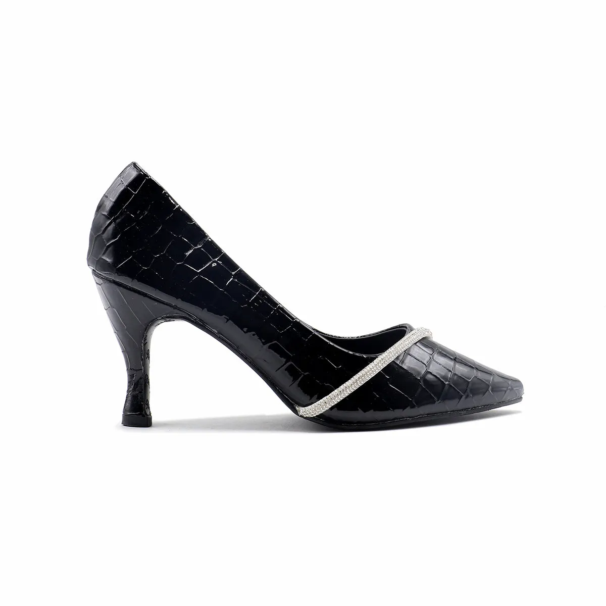 Black Formal Court Shoes 085499