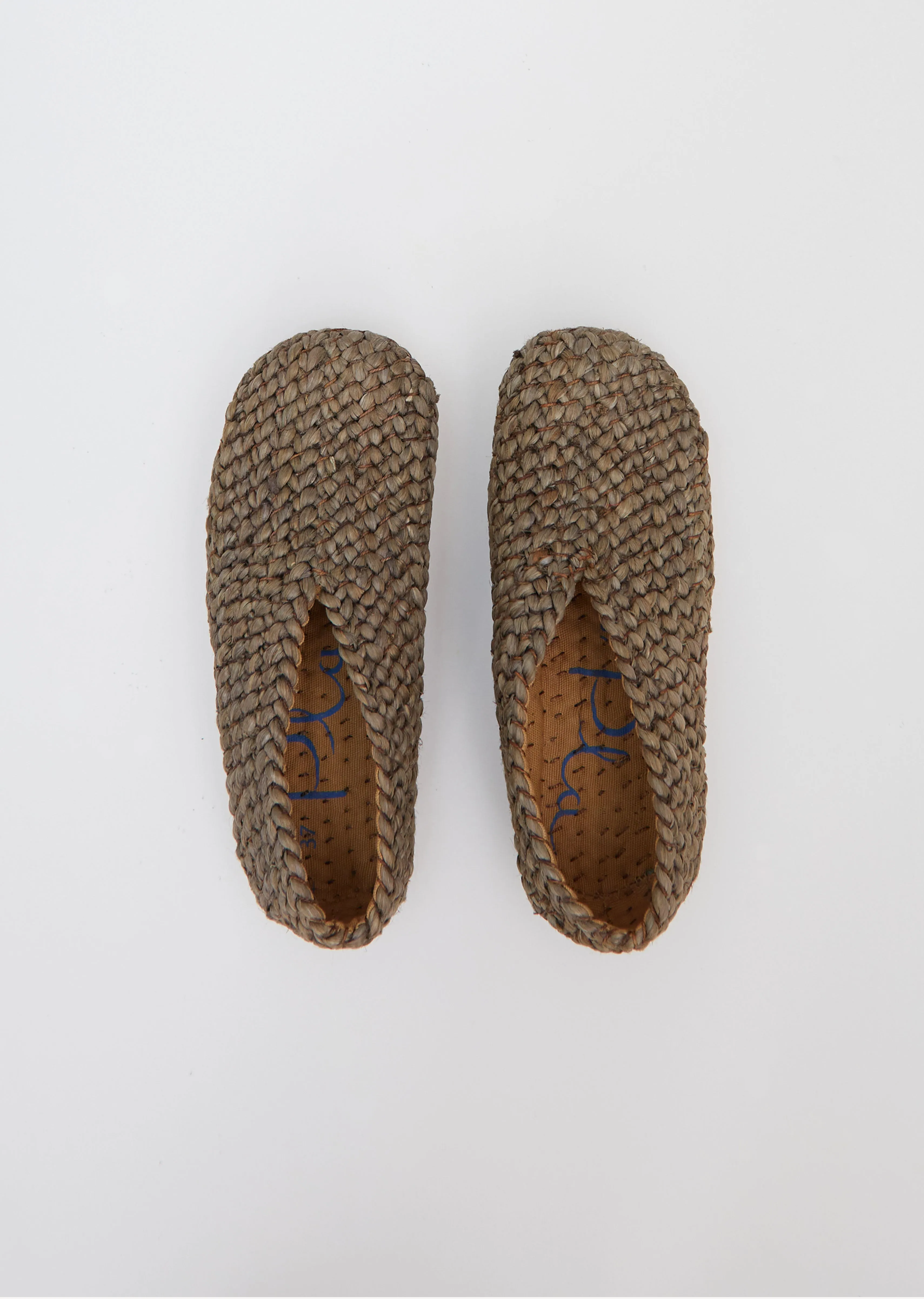 Bonanova Woven Flats — Bronze