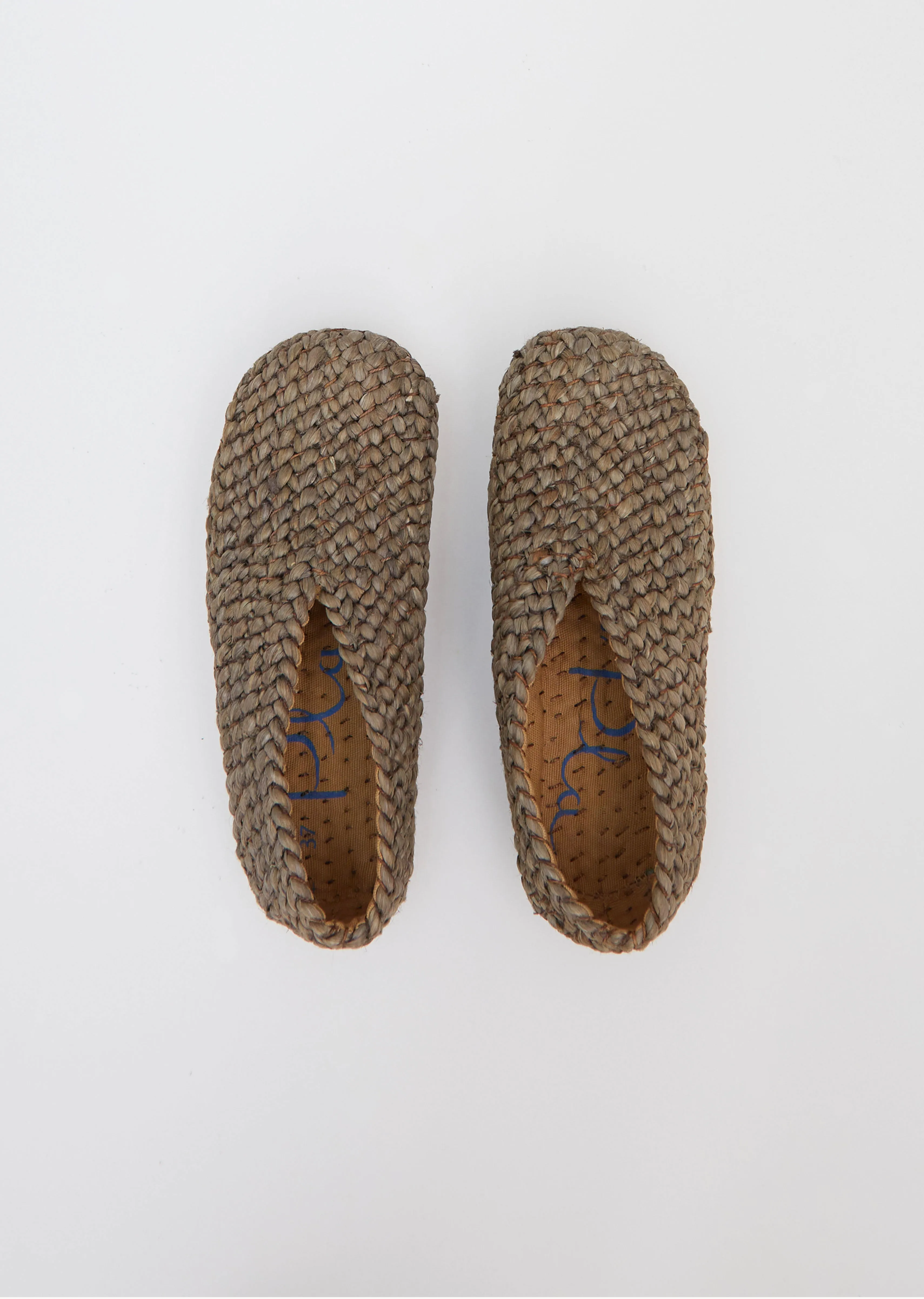 Bonanova Woven Flats — Bronze