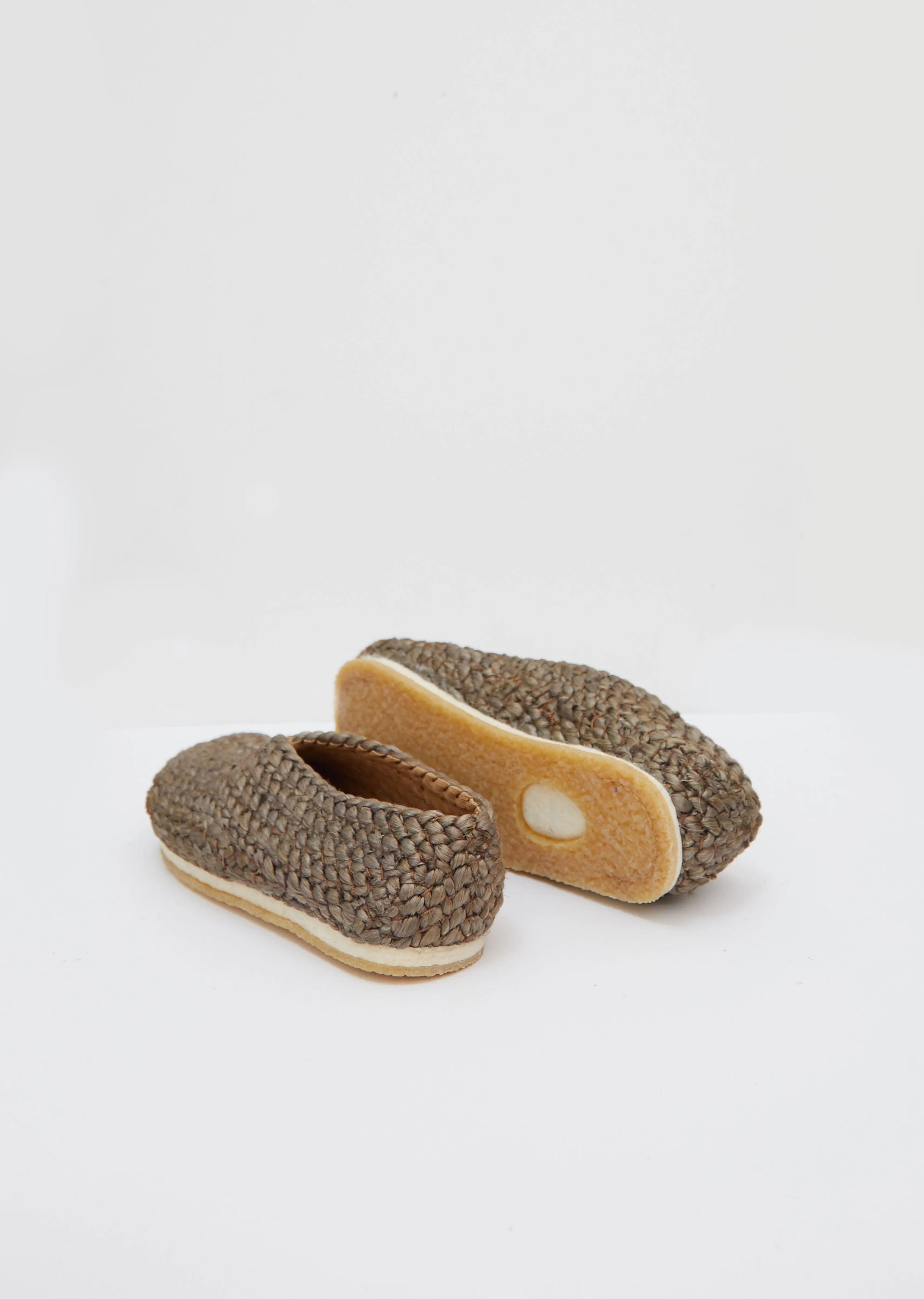 Bonanova Woven Flats — Bronze