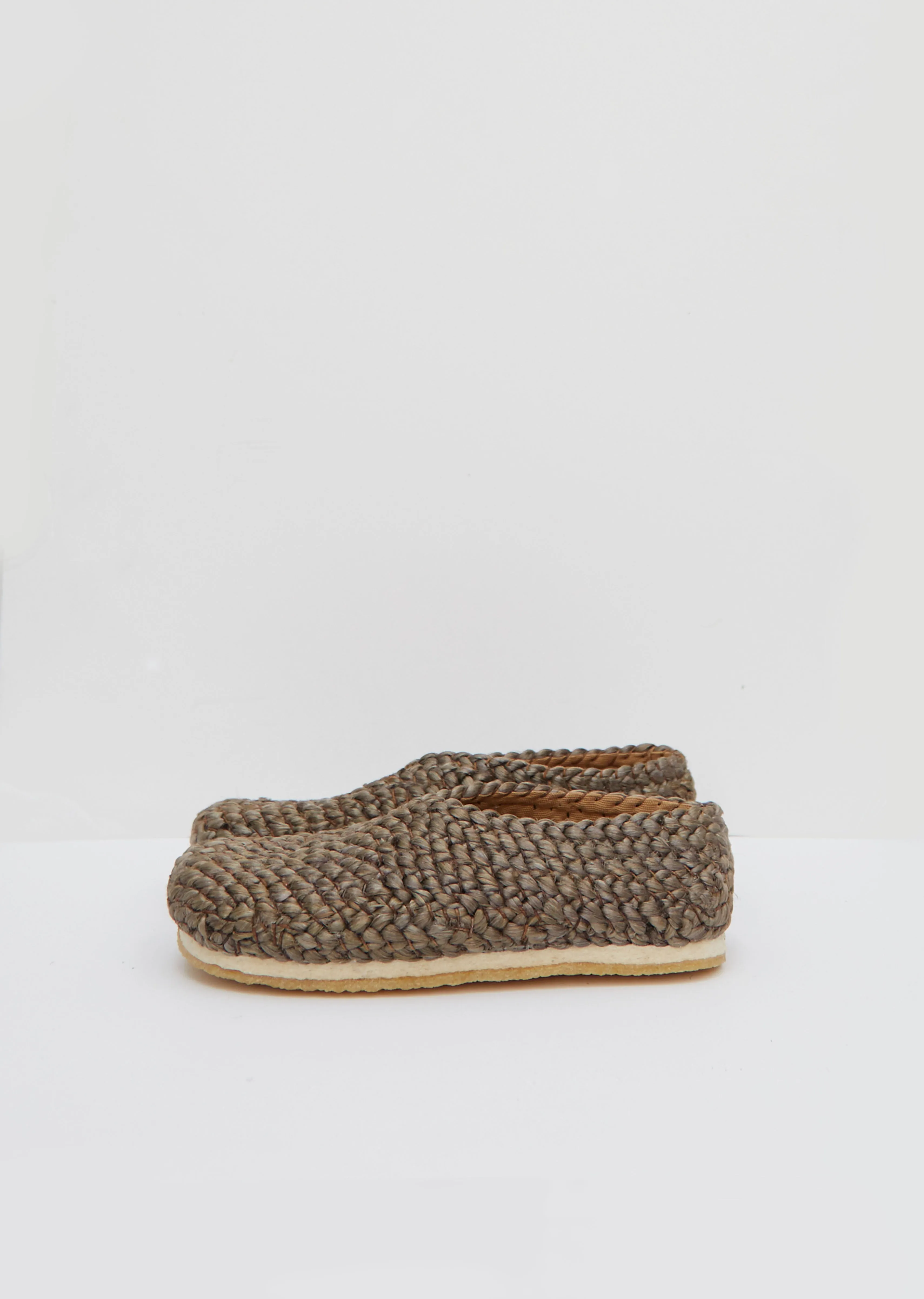 Bonanova Woven Flats — Bronze