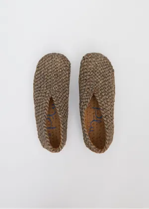 Bonanova Woven Flats — Bronze