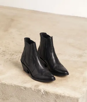 Boots western noires Carrie