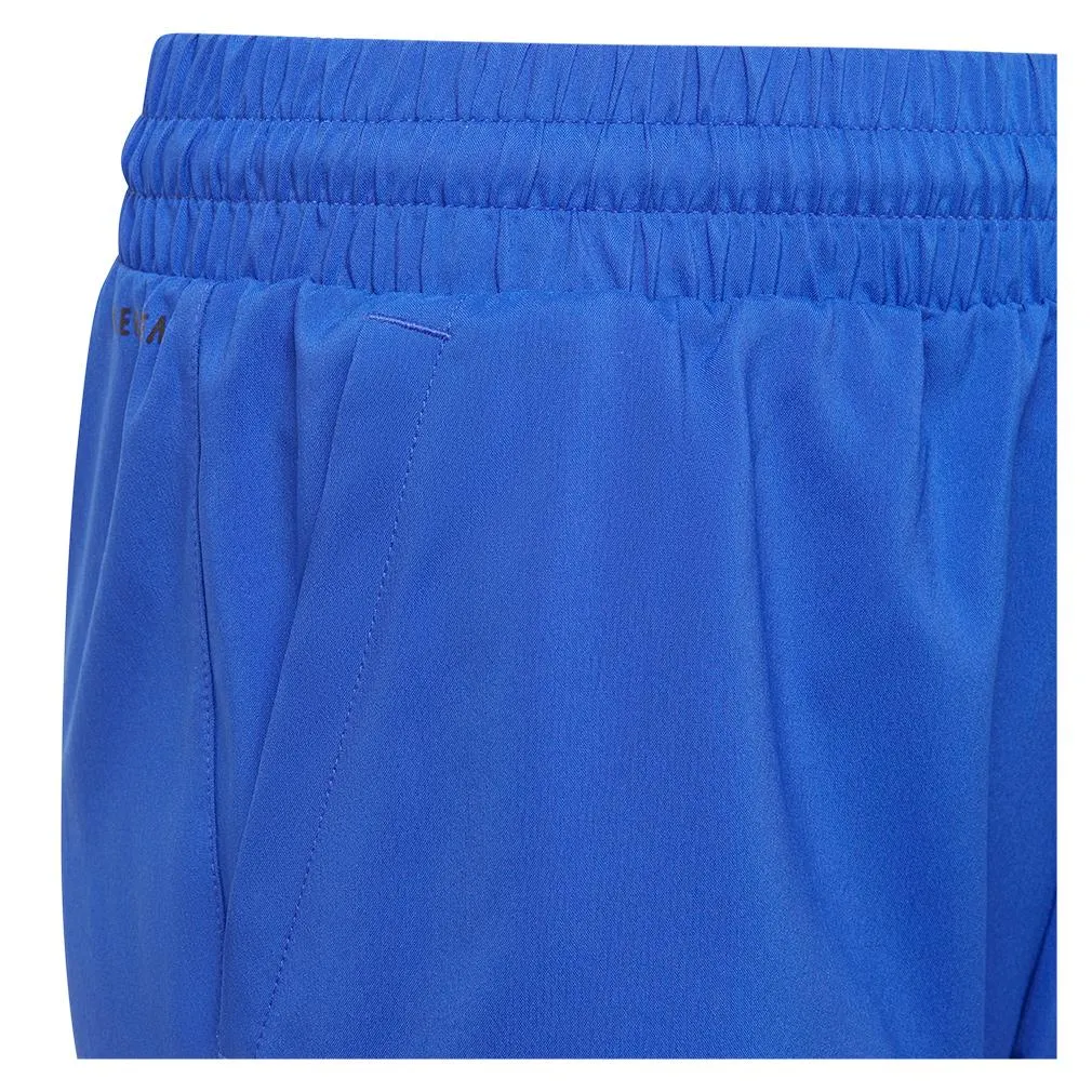 Boys Club 3 Stripe Tennis Short Lucid Blue