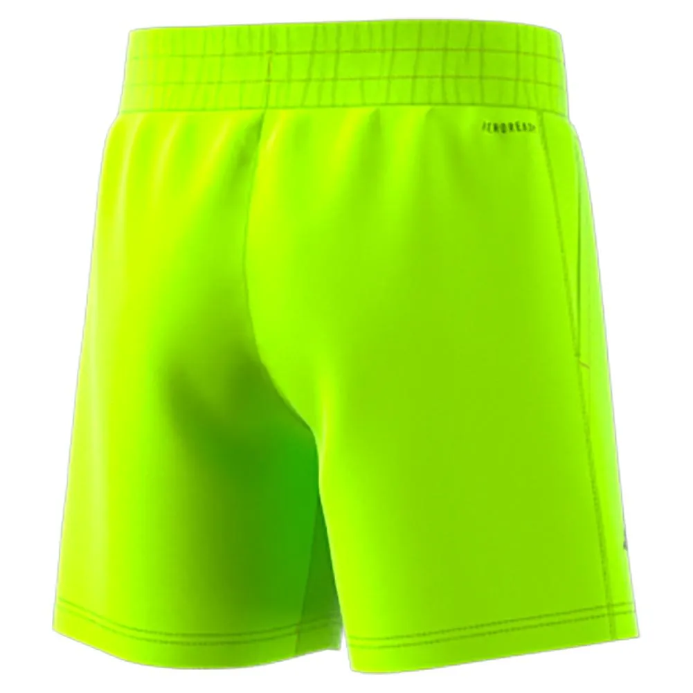 Boys Club 3 Stripe Tennis Short Lucid Lemon