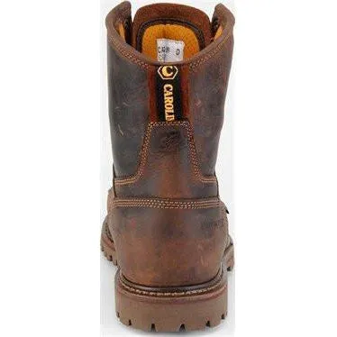 Carolina Men's 28 Series 8" Waterproof Grizzly Work Boot - Brown - CA8028