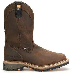 Carolina Men's Actuator 11" Composite Toe WP Metguard Work Boot - Brown - CA8537