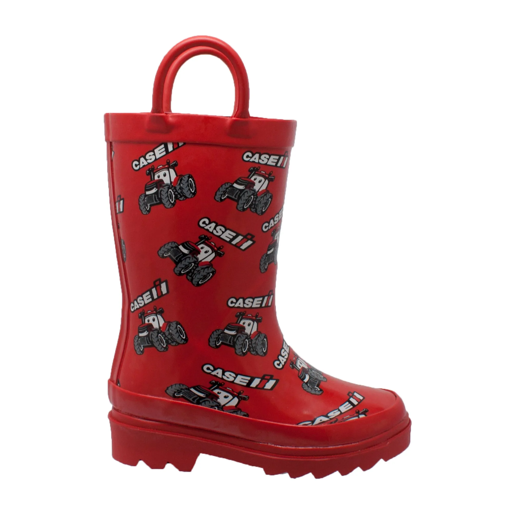 Case IH Toddler Boys Red Rubber Work Boots