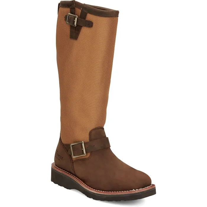 Chippewa Women's Cottonwood 15" Snake Hunt Boot -Brown- SN6914