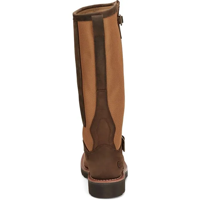 Chippewa Women's Cottonwood 15" Snake Hunt Boot -Brown- SN6914