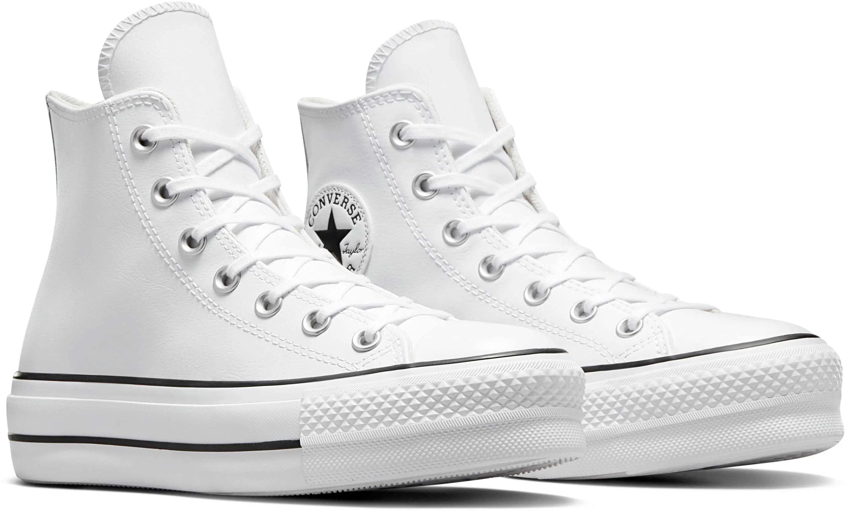 Chuck Taylor Seasonal Leather Lift High Top Women's Sneakers