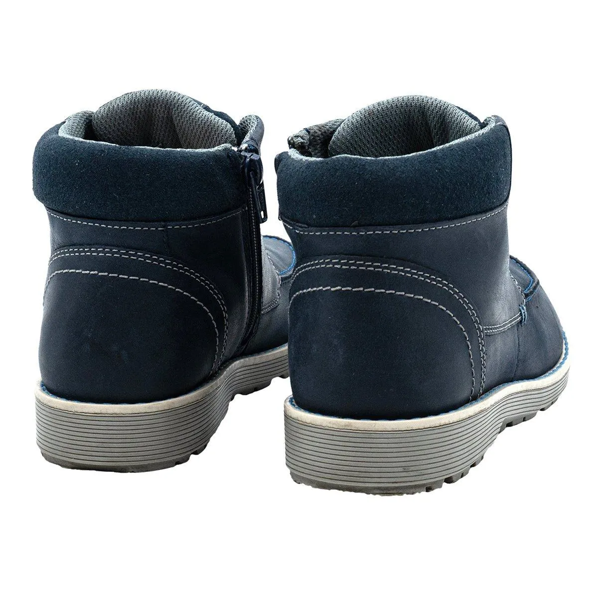 Clarks Sneakers Leather Blue Colour For Kids