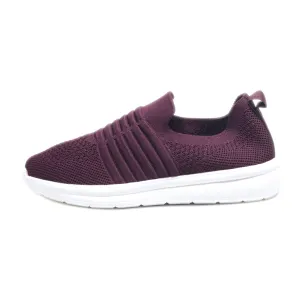 Clarks Trainers & Sneakers Fabric Maroon Colour For Women