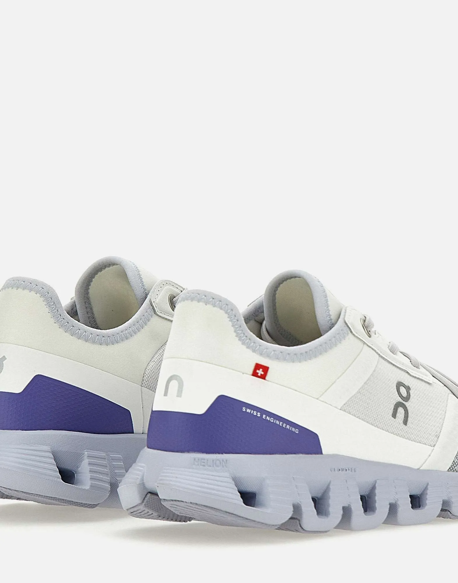 Cloud x3ad Women's White and Lilac Sneakers