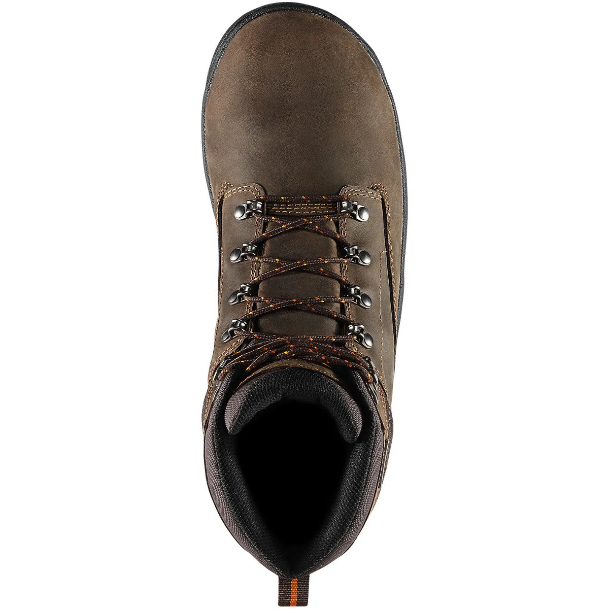 Danner Men`s Boots #12435 | Crafter 6" Brown NMT | Oil & Slip Resistant Boots | Electrical Hazard Boot Leather