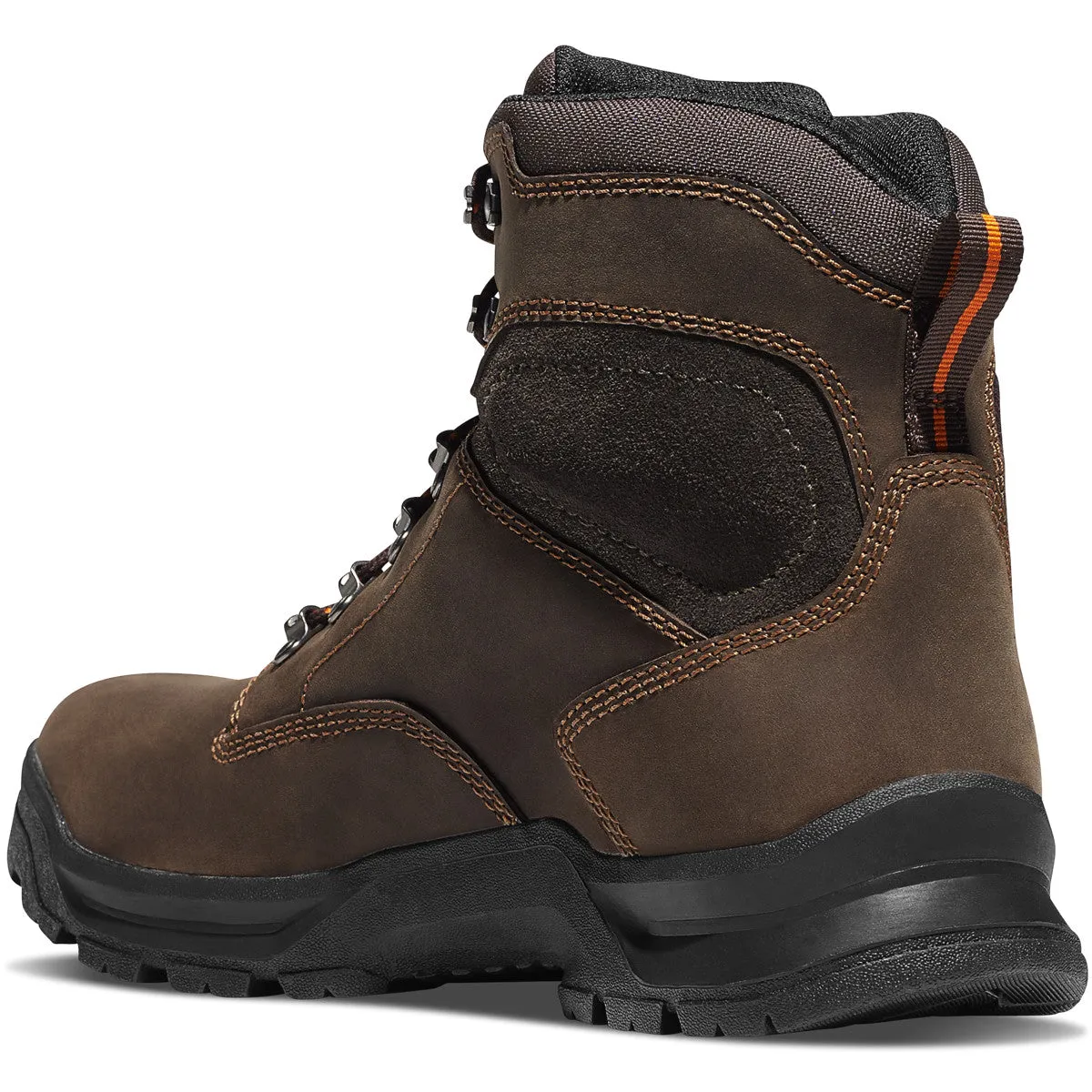 Danner Men`s Boots #12435 | Crafter 6" Brown NMT | Oil & Slip Resistant Boots | Electrical Hazard Boot Leather