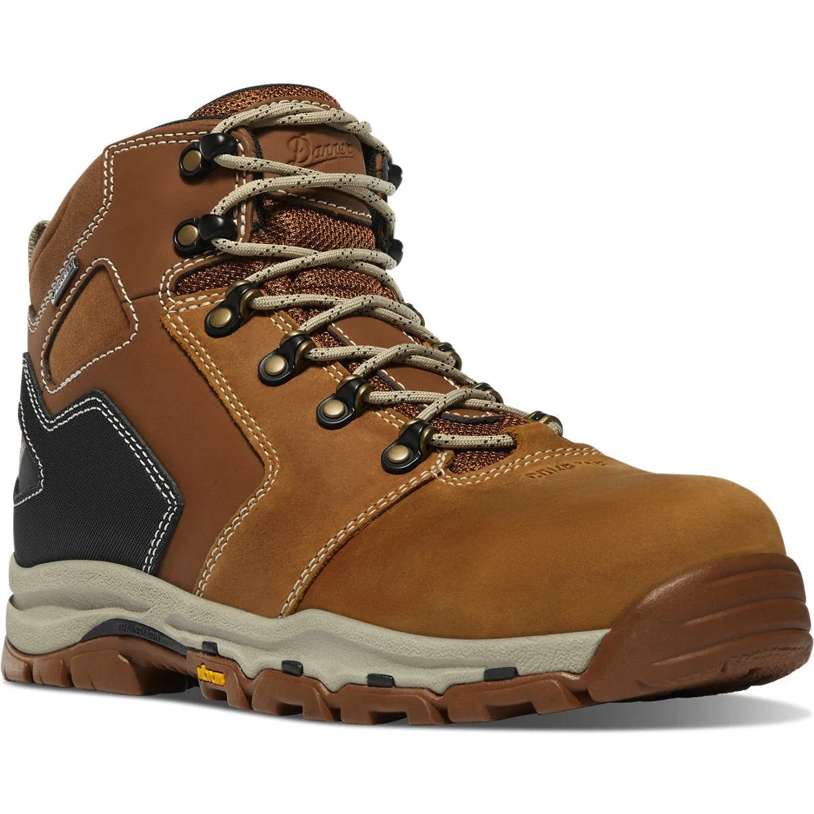 Danner Men's Vicious 4.5" Plain Toe WP Slip Resist Work Boot -Tan- 13885