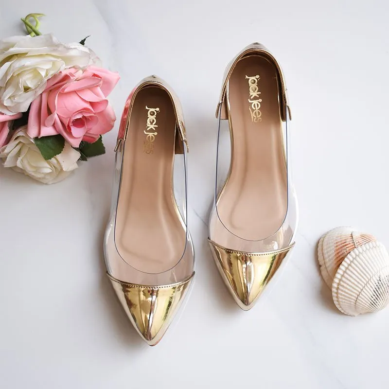 Dazzling Heels Golden