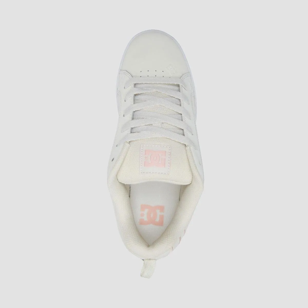 DC Court Graffik Shoes - Cream - Womens