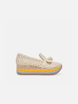 Dolce Vita Jaka Raffia Platform Sneaker