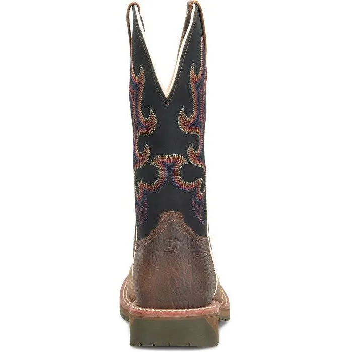 Double H Men's Belgrade 12" Comp Toe Western Work Boot -Brown- DH6140