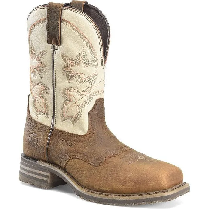 Double H Men's Hingham 10" Comp Toe Western Work Boot -Brown- DH4150